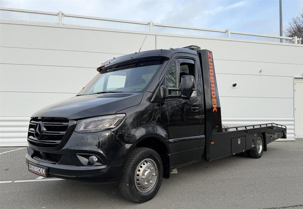 Mercedes-Benz Sprinter 3.0 V6 Tijhof Luchtvering! Cruise! Na, Auto's, Mercedes-Benz, Automaat, Gebruikt, Overige modellen, Bluetooth