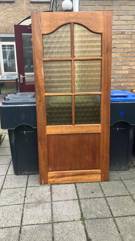 Deur, Doe-het-zelf en Verbouw, Deuren en Horren, Ophalen, 80 tot 100 cm, Binnendeur, Zo goed als nieuw