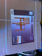 2x Tuinstoel Umbria Hardhout - Nieuw in doos, Ophalen of Verzenden, Nieuw, Hout