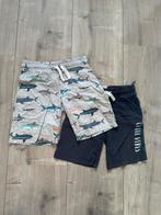 C&A jogg shorts korte broeken donker blauw grijs maat 128, Ophalen of Verzenden, Gebruikt, Jongen, Broek
