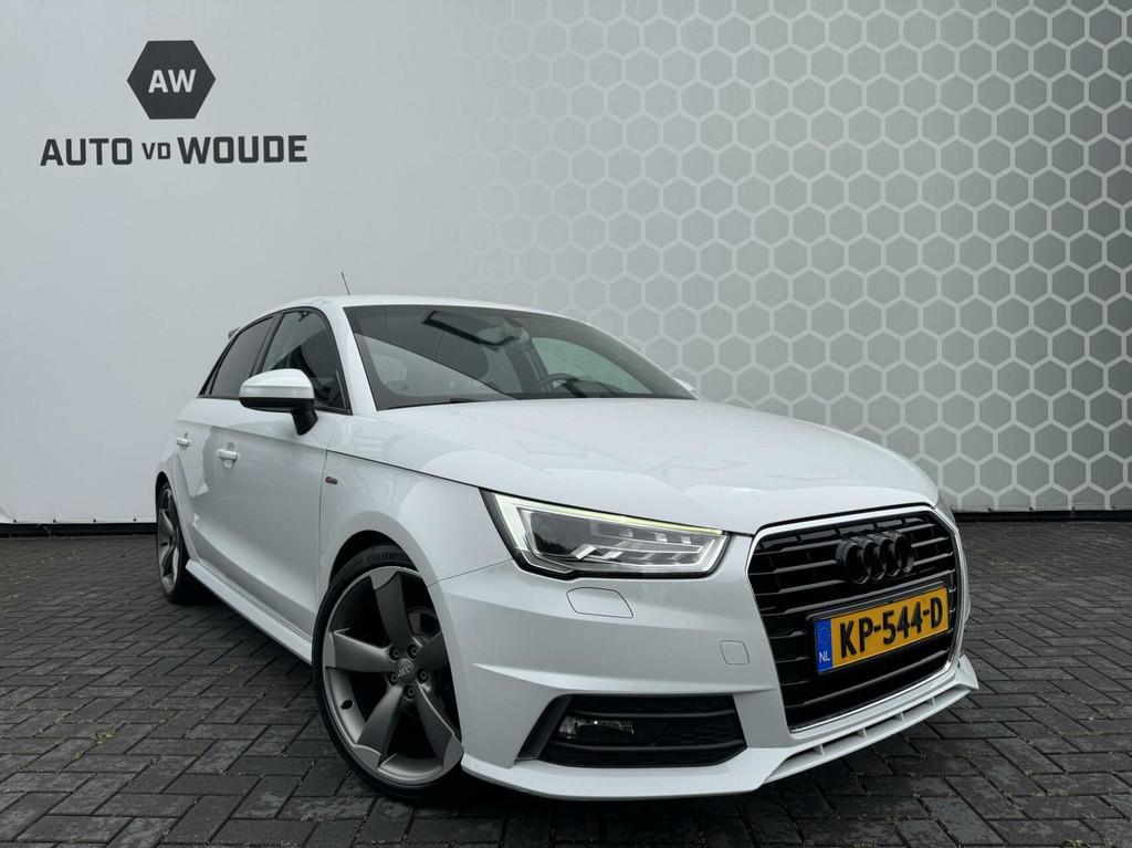 Audi A1 Sportback 1.0 TFSI Pro Line S Carplay DSG S-line, Auto's, Stof, 4 stoelen, Origineel Nederlands, Bedrijf