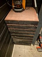 Dikke Rubber Tegels 60x60x10, Tuin en Terras, Tegels en Klinkers, Ophalen, Zo goed als nieuw, Rubber, Overige typen