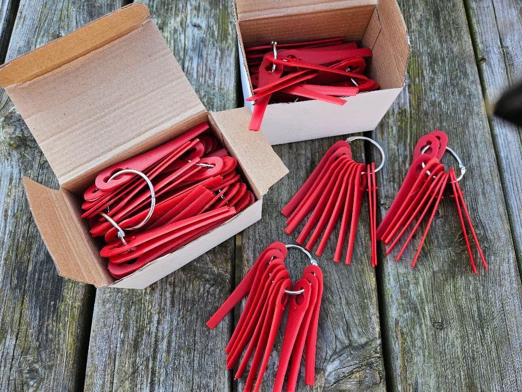 Batavia Nylon Trimmer Messenset  2 doosjes  € 7,50, Tuin en Terras, Grastrimmers, Ophalen, Accu, Nieuw, Batavia