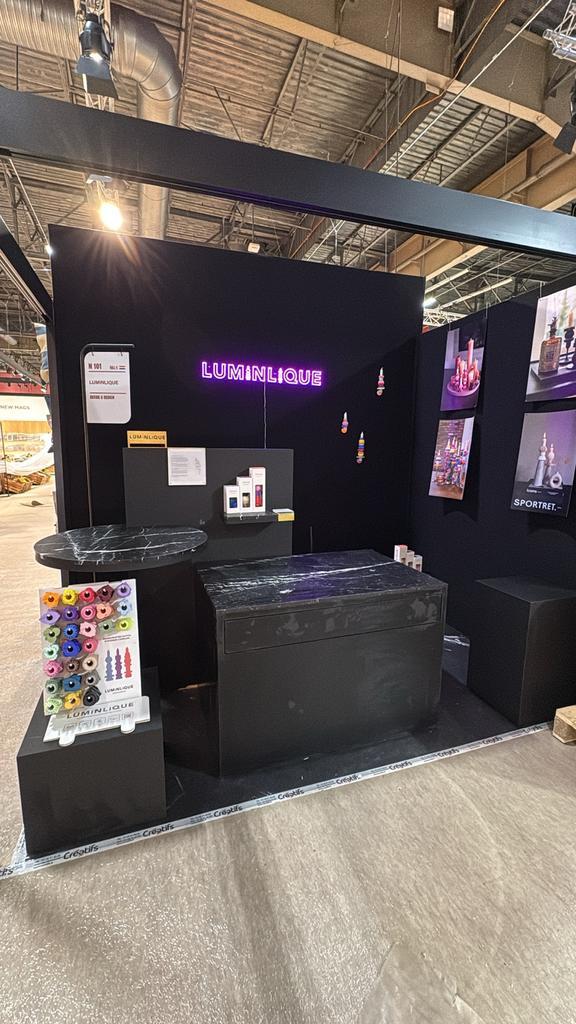 Moderne Beursstand / Winkel Display - Zwart Marmer, Zakelijke goederen, Kantoor en Winkelinrichting | Winkel en Inventaris, Ophalen