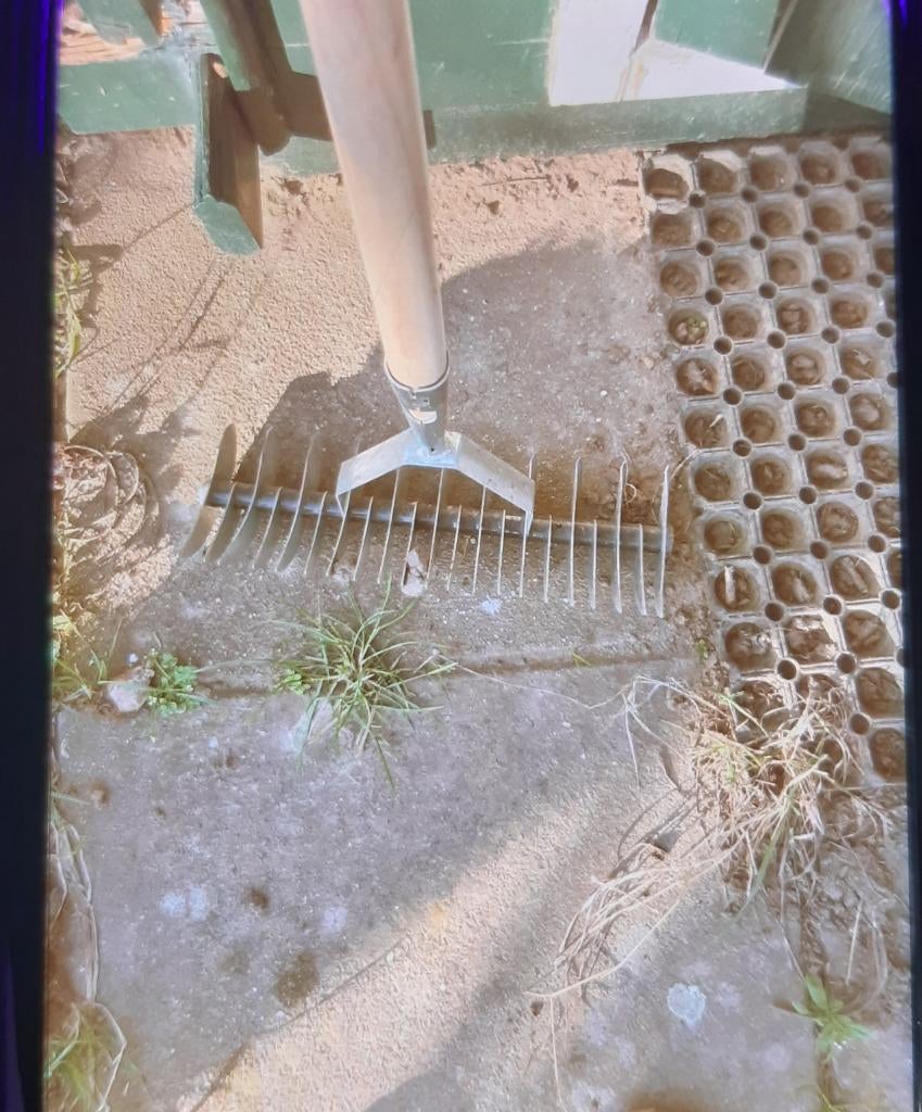 Verticuteerhark, Tuin en Terras, Ophalen, Zo goed als nieuw, Hark, Onbekend