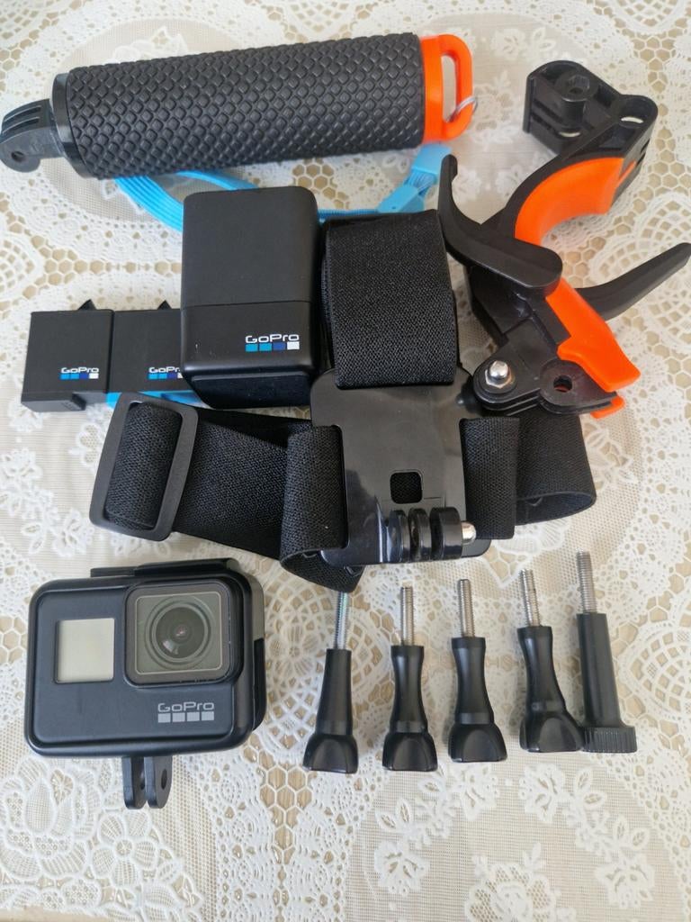 GoPro Hero 7 Black met Accesoires, Audio, Tv en Foto, Actiecamera's, Ophalen of Verzenden, Gebruikt, GoPro