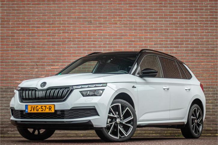 Skoda Kamiq 1.5 TSI DSG Monte Carlo, Panoramadak, Camera, St, Auto's, Skoda, Bedrijf, Te koop, Kamiq, ABS, Achteruitrijcamera