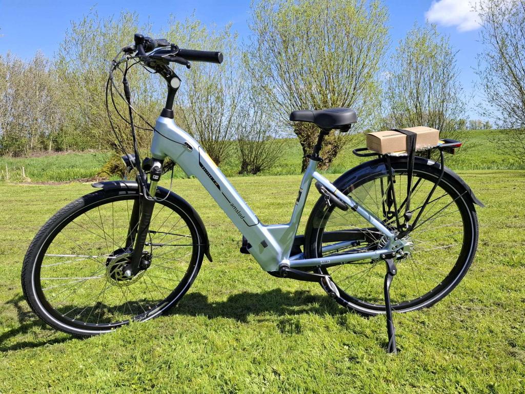 Fietshokje Groningen: Amslod Carlton E-Bike Damesfiets NIEUW, Fietsen en Brommers, Elektrische fietsen, Niet ingevuld, Niet ingevuld