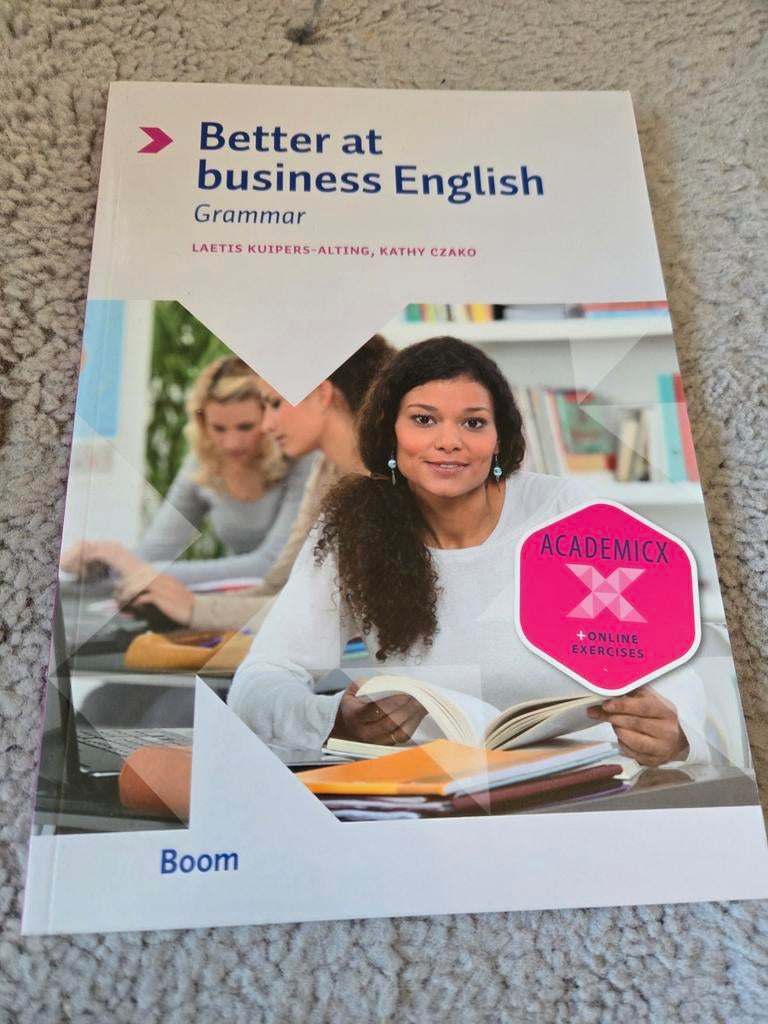 Better at Business English Grammar - Boek, Boeken, Ophalen of Verzenden, Zo goed als nieuw, Laetis Kuipers-Alting, Kathy Czako