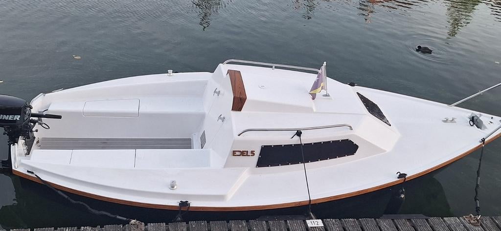 Edel 5 boot - voormalige zeilboot met buitenboordmotor, Ophalen, Gebruikt, Minder dan 10 pk, Tot 6 meter