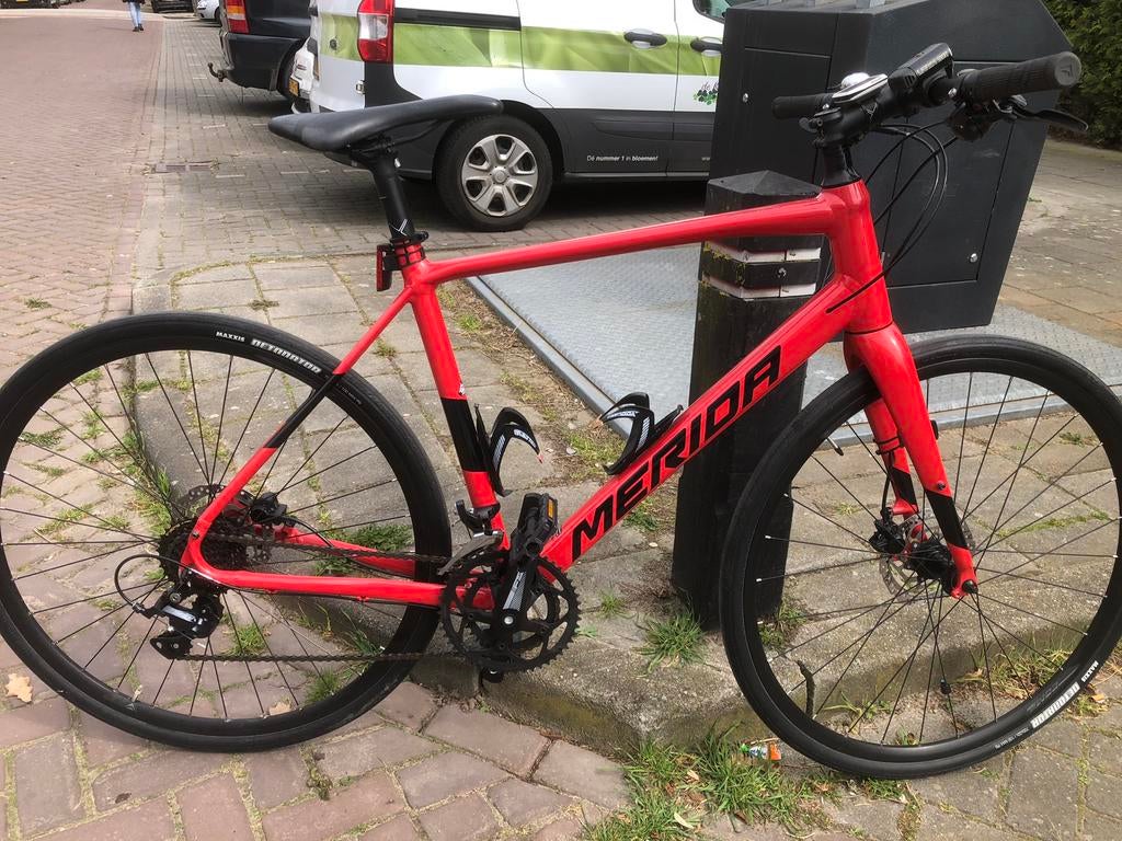 Nieuwstaat Merida Speeder Trekking Fiets H54 18V, Overige merken, Aluminium, Ophalen of Verzenden, Zo goed als nieuw