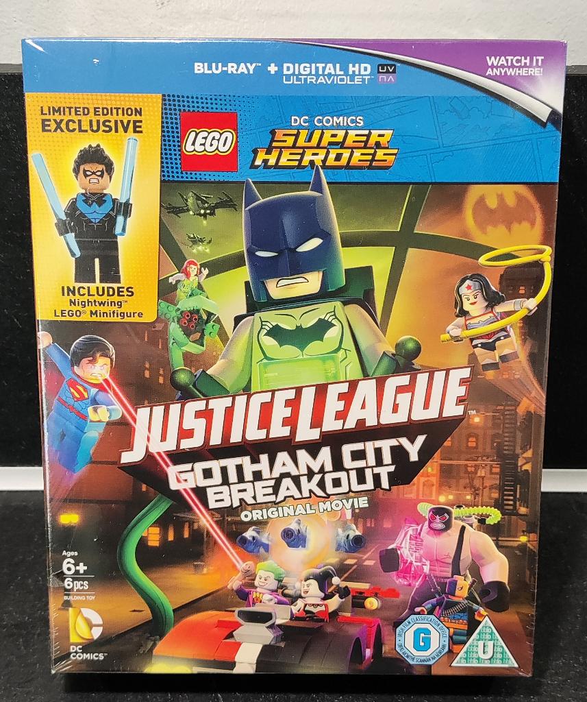 LEGO DC: Justice League – Gotham City Breakout -Blu-ray, Info@lego.com, Lego, Nieuw, Ophalen of Verzenden