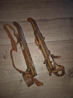 Antieke Friese doorlopers - Houten schaatsen, Ophalen of Verzenden, Gebruikt, Friese doorlopers, Overige merken