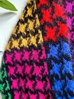 Super leuke zachte vintage gekleurde trui angora en lamwol, Ophalen of Verzenden, Zo goed als nieuw, Maat 46/48 (XL) of groter