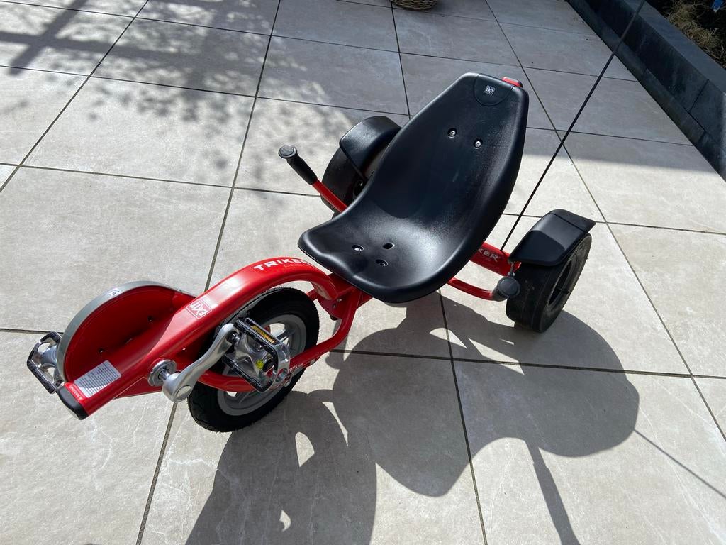 Exit Triker pro 50 rood zwart skelter driewieler, Fietsen en Brommers, Ophalen, Nieuw, Verstelbare zitting