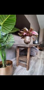 Robuuste landelijke sidetable - TV meubel 160x34x50 cm, Ophalen, Robuust Landelijk, 150 tot 200 cm, Overige houtsoorten