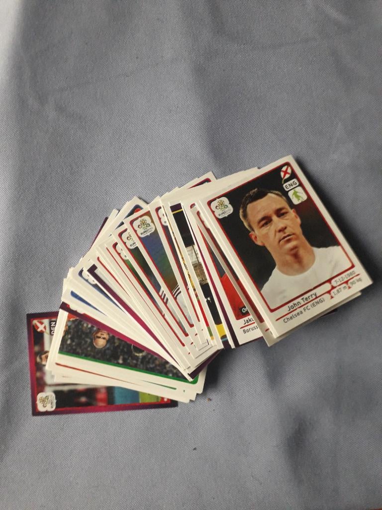 EK euro 2012 panini stickers, Ophalen of Verzenden, Zo goed als nieuw, Meerdere stickers