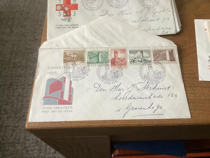 No9989 E21 anders gelopen ´s-Gravenhage Heb ook van Neder, Postzegels en Munten, Postzegels | Eerstedagenveloppen, Onbeschreven