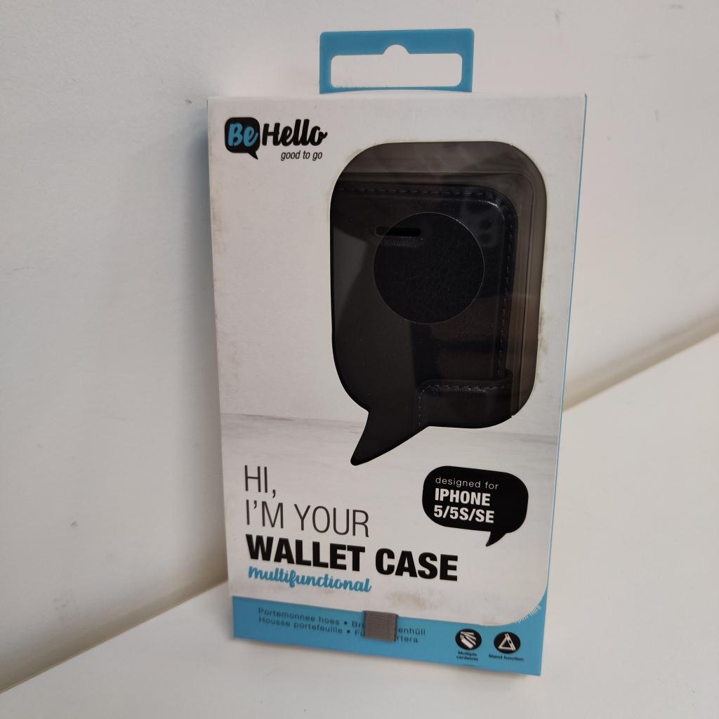 BeHello iPhone SE Hoesje - Gel Wallet Case - Blauw, Telecommunicatie, Mobiele telefoons | Hoesjes en Frontjes | Apple iPhone, Apple Distribution International