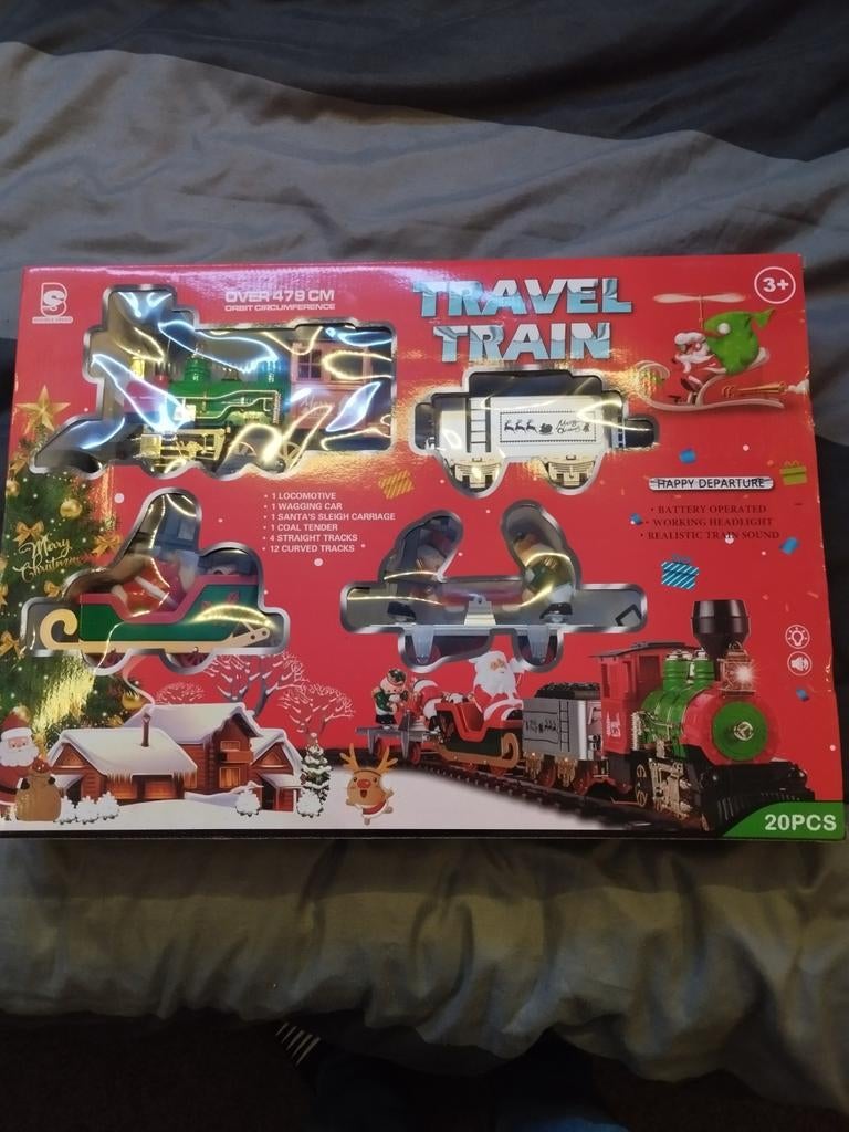 Kerst trein, Overige merken, Treinset, Gelijkstroom, Nieuw