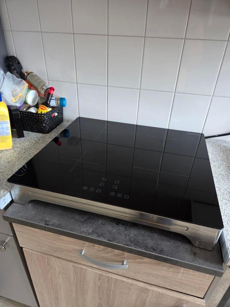 Vrijstaande inductiekookplaat, Witgoed en Apparatuur, Kookplaten, Vrijstaand, Inductie, 4 kookzones, Ophalen