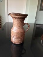Bruine vaas met oor jaren 60-70, Ophalen of Verzenden