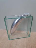 Lisa Mori vaasje, Ophalen of Verzenden, Overige kleuren, Glas, Minder dan 50 cm