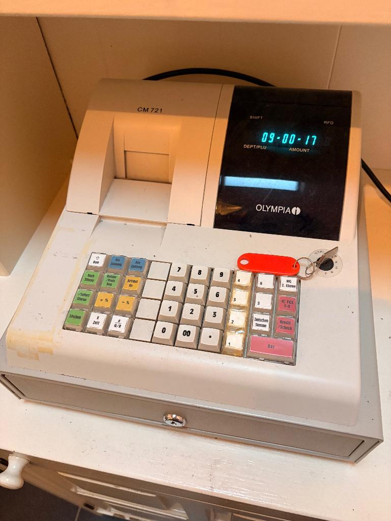 Kassa   Olympia CM 721 kassa – volledig functioneel, Ophalen, Overige typen
