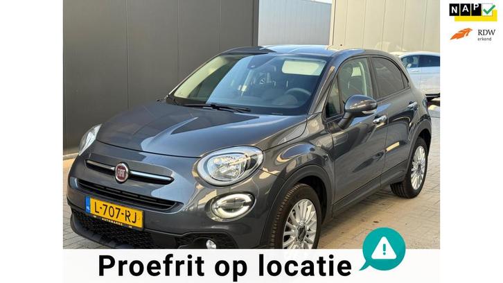 Fiat 500 X 1.0 FireFly Turbo GSE 120 INCL 12 MND GARANTIEPAK, Auto's, Fiat, Bedrijf, Te koop, 500X, ABS, Achteruitrijcamera, Adaptive Cruise Control