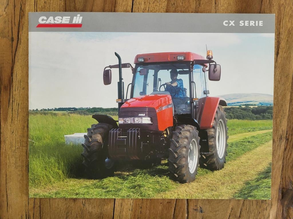 tractor folder Case IH CX serie, Boeken, Ophalen of Verzenden, Zo goed als nieuw