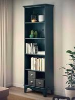 IKEA Lommarp Boekenkast - Zwart, met lichte gebruikssporen, Ophalen, Met plank(en), Gebruikt, 200 cm of meer