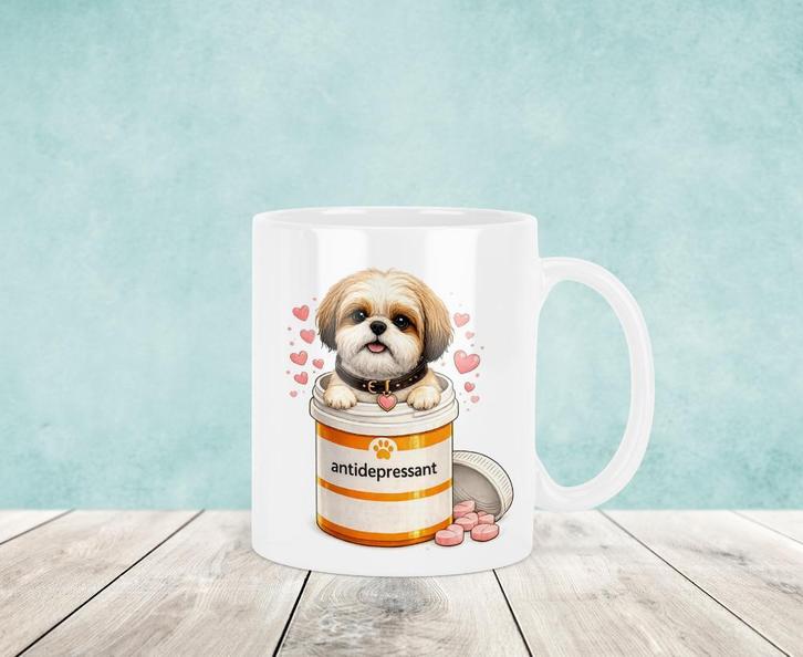 Antidepressiva - Shih-Tzu Mok, Huis en Inrichting, Keuken | Servies, Nieuw, Kop(pen) en/of Schotel(s), Overige stijlen, Keramiek