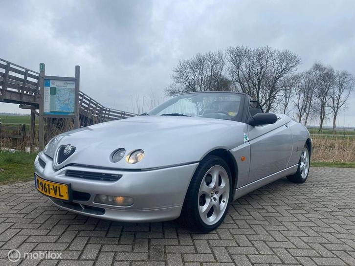 Alfa Romeo Spider 2.0-16V T.Spark L / Cabrio!, Auto's, Alfa Romeo, Bedrijf, Te koop, Spider, ABS, Airbags, Airconditioning, Alarm