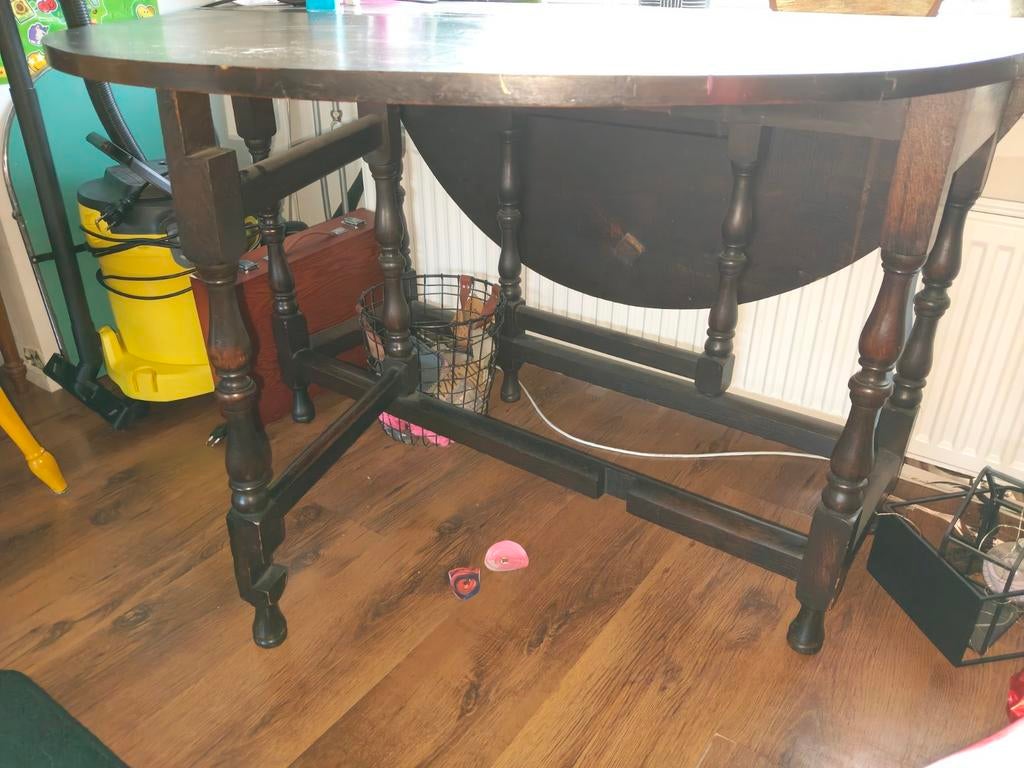 Antieke klaptafel, Antiek en Kunst, Ophalen of Verzenden