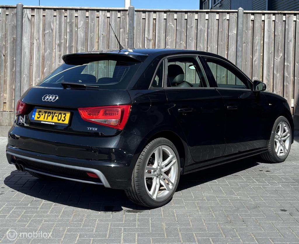 Audi A1 Sportback 1.4 TFSI Sport Edition/3X S-Line/Airco/NAP, Auto's, Voorwielaandrijving, Euro 5, Zwart, 4 cilinders