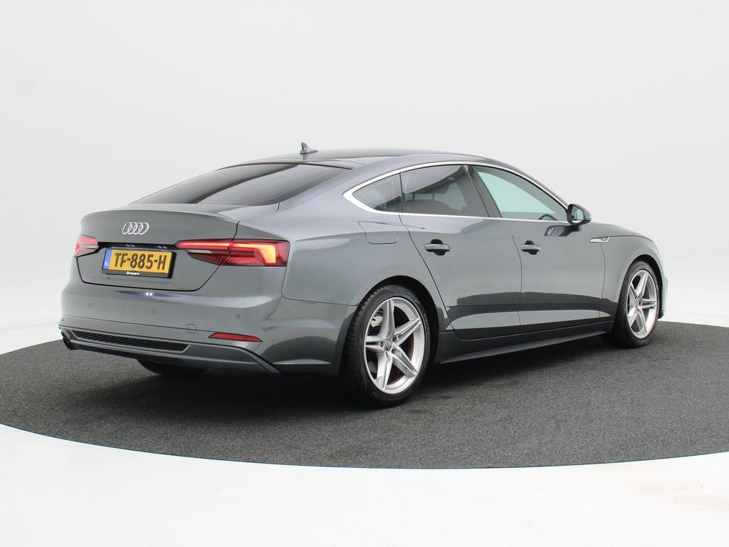 Audi A5 Sportback 1.4 TFSi Sport S-line Edition 150 Pk Autom, Auto's, Gebruikt, 4 cilinders, 150 pk, Leder en Stof
