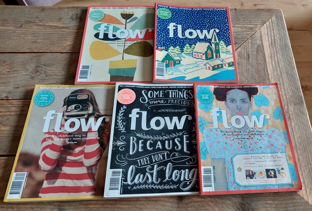FLOW magazine, Boeken, Tijdschriften en Kranten, Ophalen of Verzenden, Gelezen, Damesbladen