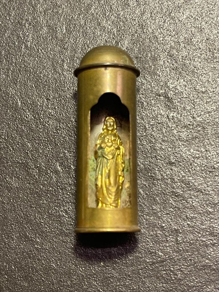 Oude miniatuur heiligdom, Ophalen of Verzenden