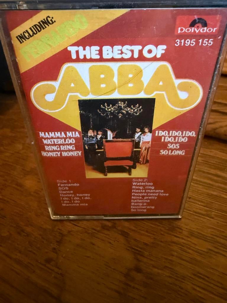 ABBA - The Best Of ABBA cassettebandje, 1 bandje, Ophalen of Verzenden, Zo goed als nieuw, Origineel