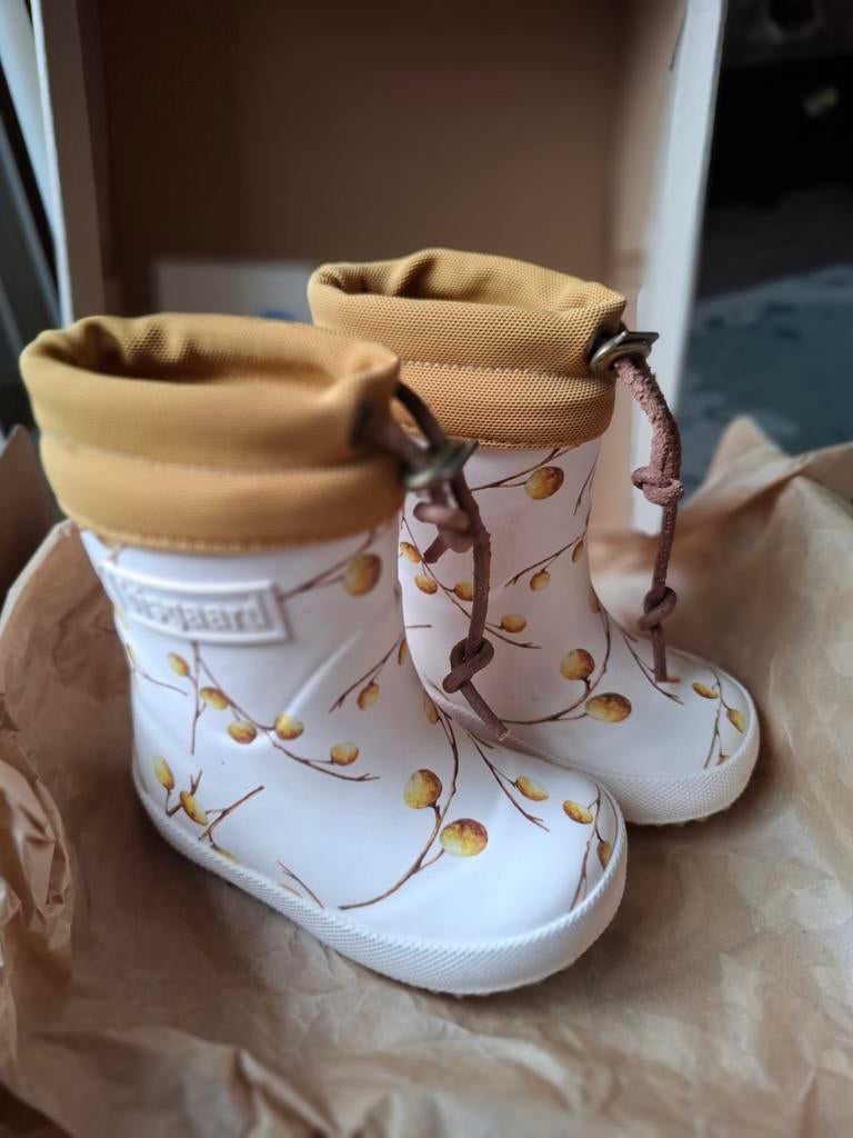 NIEUW! Gevoerde thermolaarzen/regenlaarzen maat 22, Bisgaard, Ophalen of Verzenden, Nieuw, Jongetje of Meisje, Laarsjes