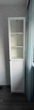 IKEA Vitrinekast met verlichting - Wit, zo goed als nieuw, Ophalen, Minder dan 50 cm, 200 cm of meer, Modern
