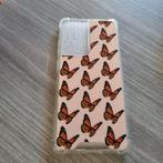 Hardcase vlinder Samsung Galaxy S21 Ultra NIEUW, Ophalen of Verzenden, Nieuw, Overige modellen, Hoesje of Tasje