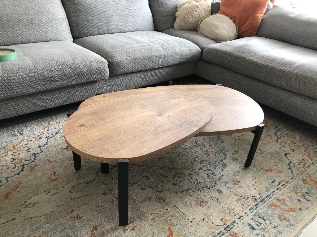 Salontafel, Huis en Inrichting, Ophalen, 100 tot 150 cm, 50 tot 100 cm, Zo goed als nieuw