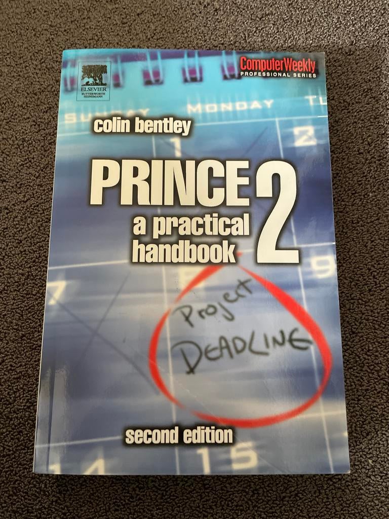 PRINCE2: A Practical Handbook - Tweede Editie, Ophalen of Verzenden, Gamma, Gelezen, HBO