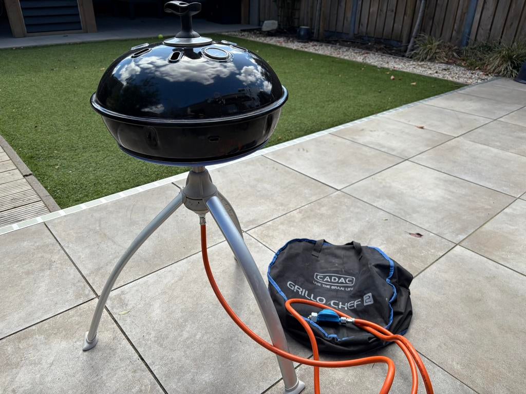 Cadac grillo chef 2 met paella pan 36, Tuin en Terras, Gasbarbecues, Ophalen, Gebruikt