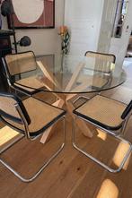 Kave Home Eettafel, Huis en Inrichting, Ophalen, Gebruikt, Rond, Glas