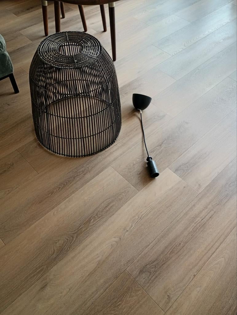 Rieten hanglamp, Huis en Inrichting, Lampen | Hanglampen, Ophalen of Verzenden