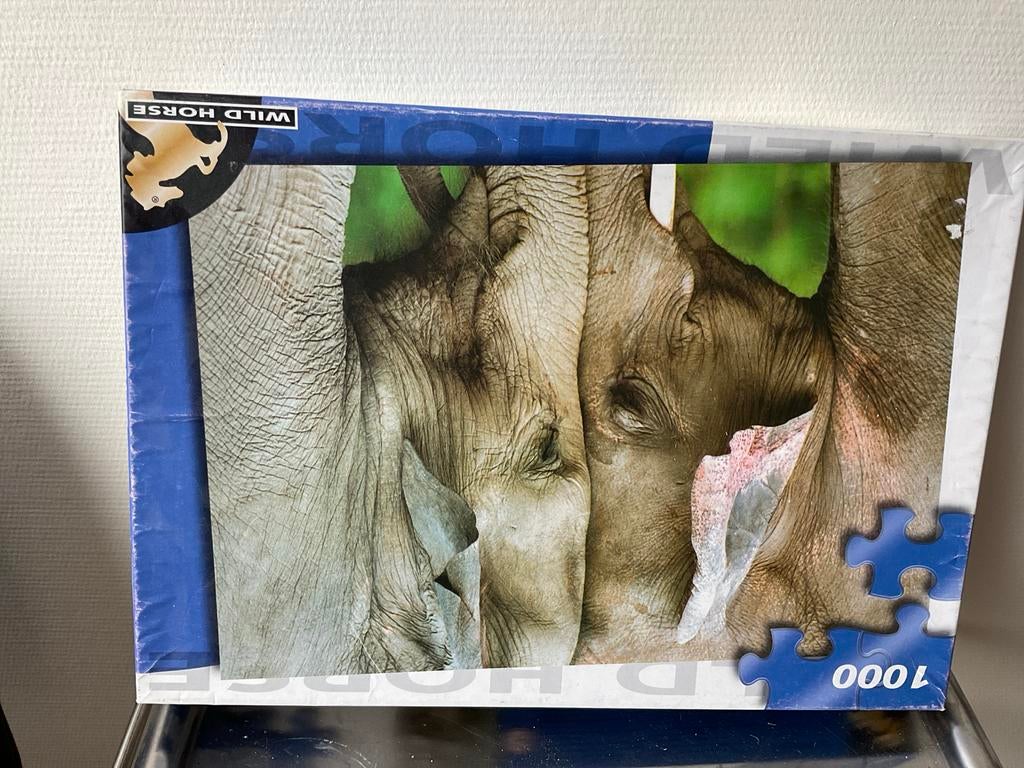 Puzzel olifanten, Ophalen of Verzenden, 500 t/m 1500 stukjes