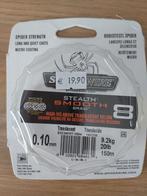 Spiderwire Stealth Smooth Braid Vislijn 0.10mm 150m, Ophalen of Verzenden, Nieuw, Vislijn