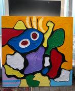 Geweldig CoBrA ART paneel Studio Paramount 1.50 x 1.50 M., Antiek en Kunst, Ophalen